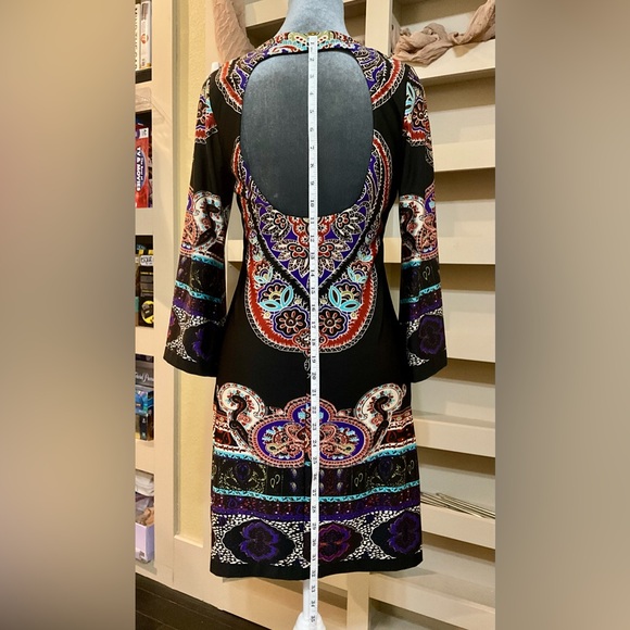 Bailey Blue Boho midi dress. Size M - Picture 11 of 12